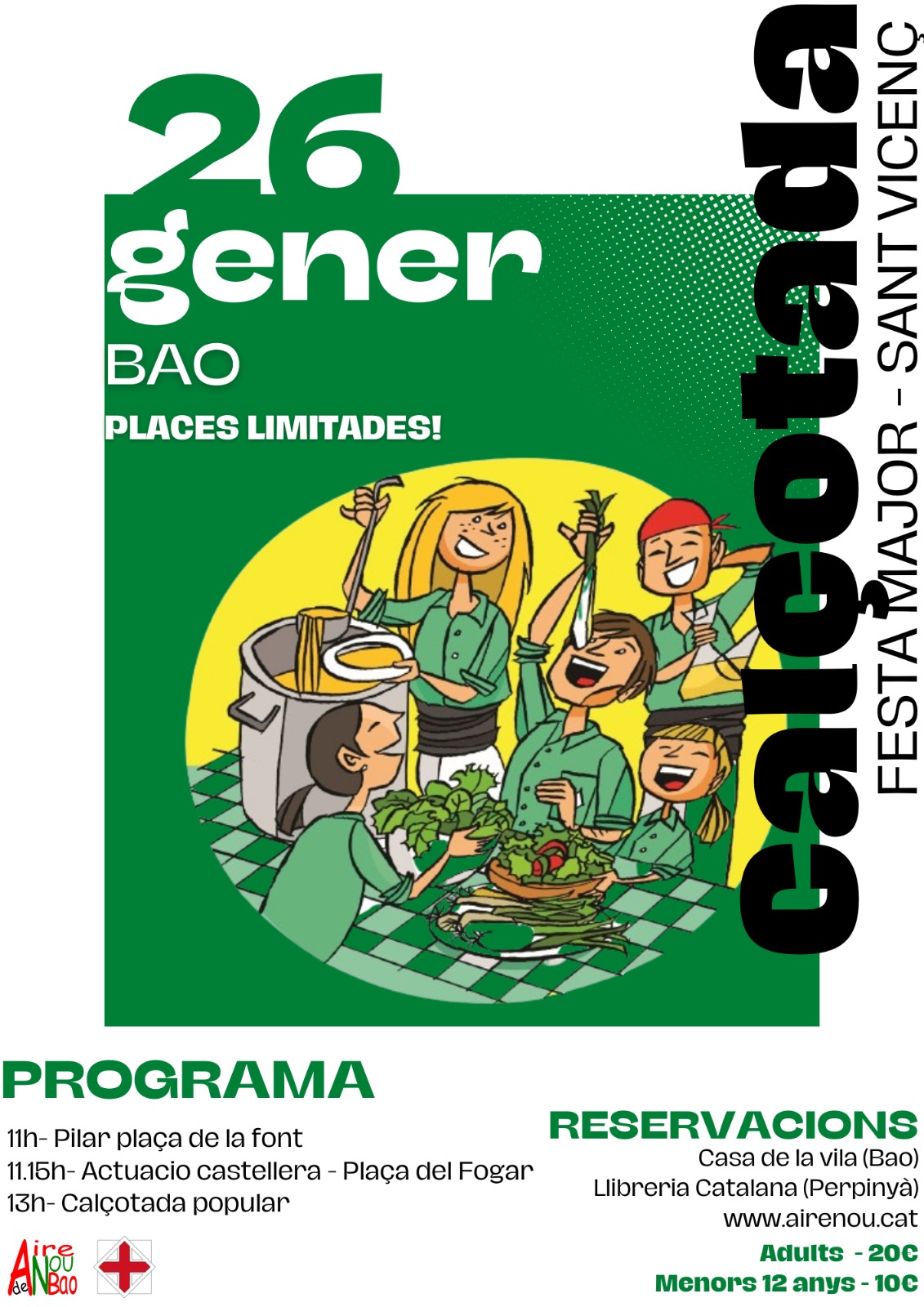 cartell calçotada