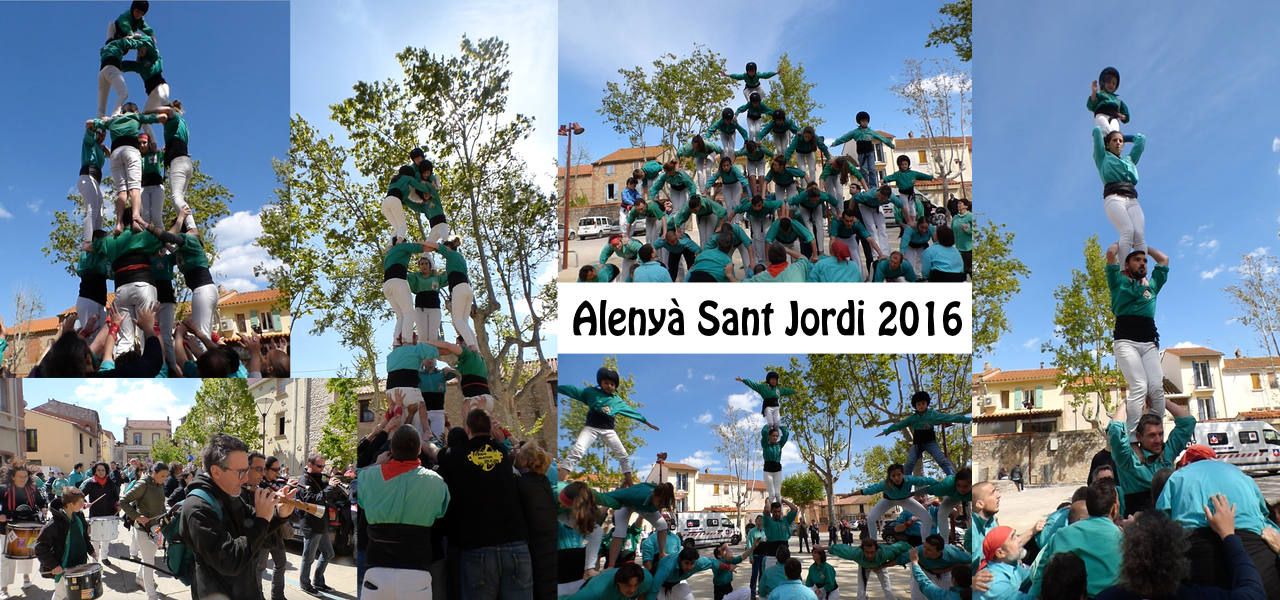 Castells i Falcons a Alenyà