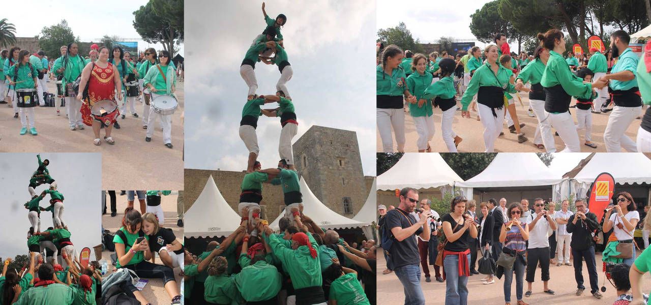 Castells al Palau Reial
