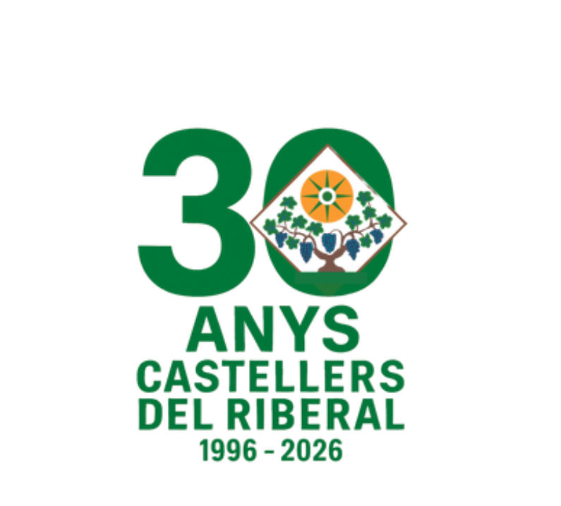 Logo dels 30 anys dels Castellers del Riberal