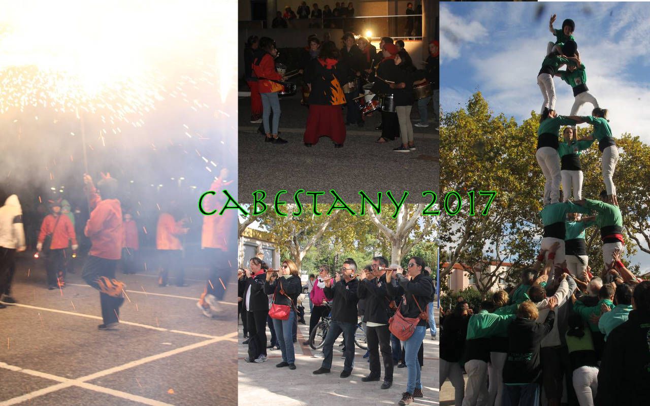 Casbenay 2017 correfoc i castells